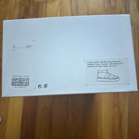 COS Black Leather fisherman Sandals size US 7/ EURO 38 - Picture 7 of 7